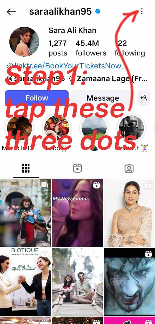insta highlight cover downloader Step 1