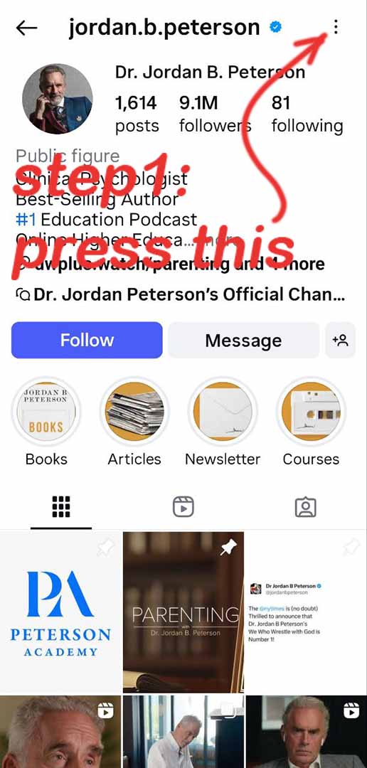 download IG highlight Step 1